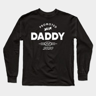 New Daddy - Promoted to Daddy Est. 2020 Long Sleeve T-Shirt